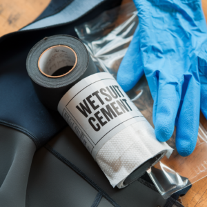 Wetsuit seam repair kit