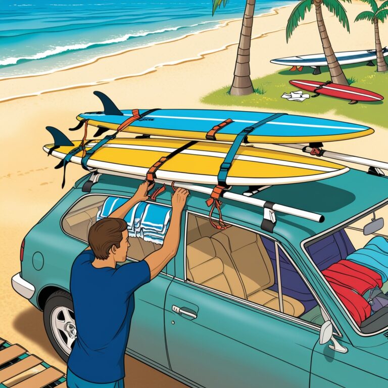 surfboard car roof rack